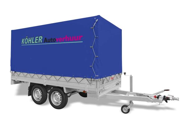 Double axle trailer (Driving license BE)